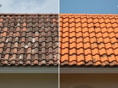 je veux une image d'avant et d'après d'une maison dont la toiture en tuile (2)