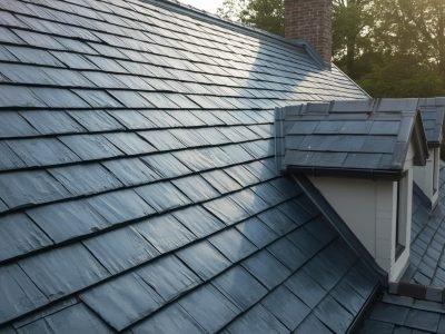 je veux une image de maison dont la toiture en ardoise a été rénovée (2)